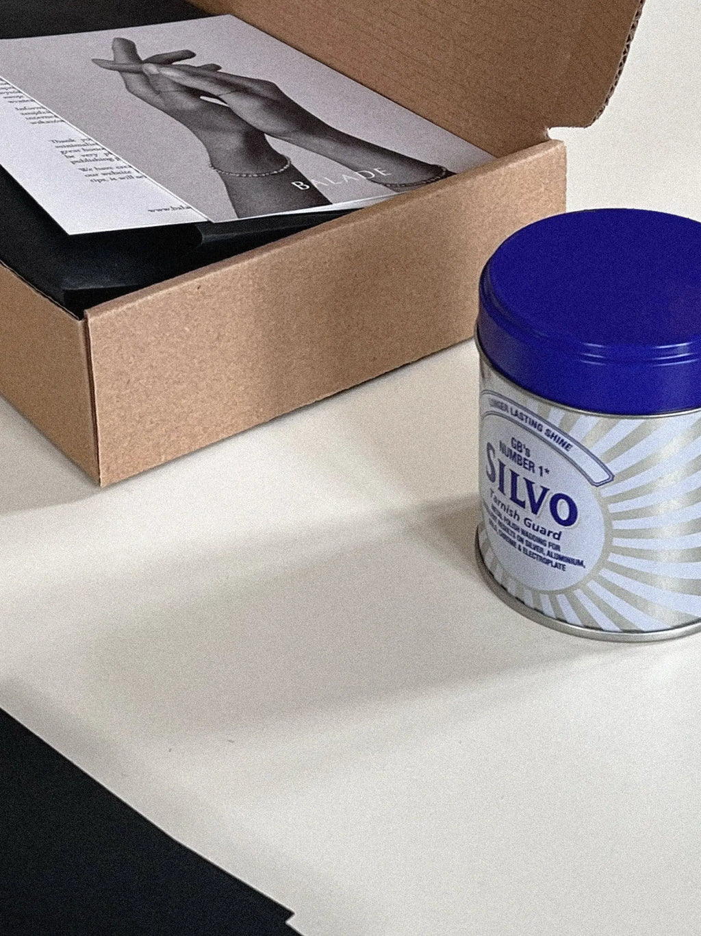 Silver polish wadding