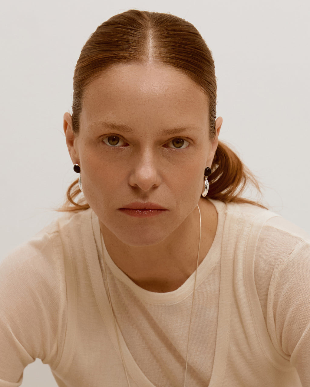 Agnes Earrings in Onyx
